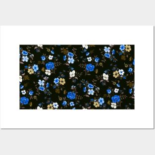 floral pattern Posters and Art